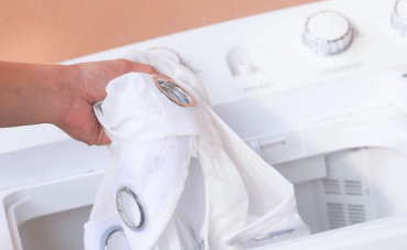Lavaggio tende in lavatrice